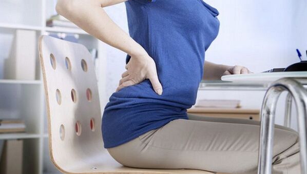 back pain with sitting work