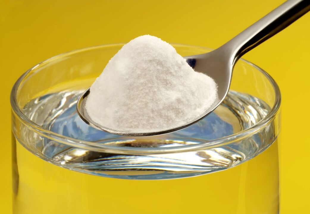 soda internally to enlarge the penis